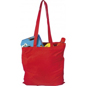 Cotton (110 gr/m2) bag Amanda, red (cotton bag)