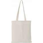 Cotton (180g/m2) carry/shopping bag, khaki (7863-13CD)