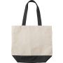 Cotton (280 g/m2) shopping bag Cole, black