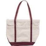 Cotton (500 gr/m2) shopping bag, Maroon (9267-68)