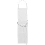 Cotton and polyester (240 gr/m2) apron Luke, white (7635-02)