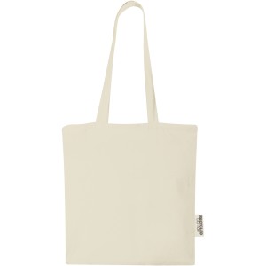 Madras 140 g/m2 GRS recycled cotton tote bag 7L, Natural (cotton bag)