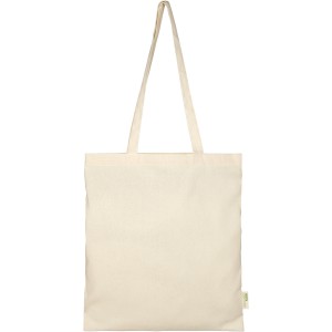 Orissa 100 g/m2 GOTS organic cotton tote bag, Natural (cotton bag)