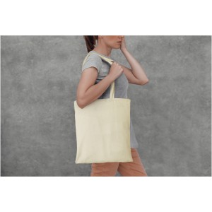 Peru 180 g/m2 cotton tote bag 7L, Grey (cotton bag)