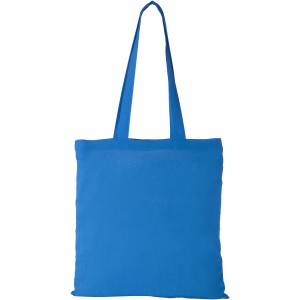 Peru 180 g/m2 cotton tote bag 7L, Process blue (cotton bag)