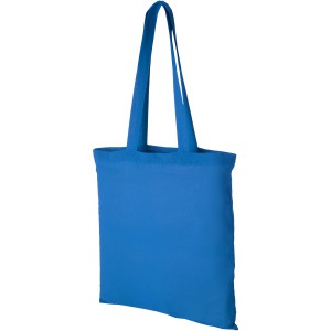 Peru 180 g/m2 cotton tote bag 7L, Process blue (cotton bag)