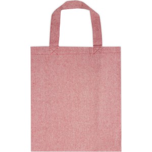 Pheebs 150 g/m2 recycled tote bag, Heather red (cotton bag)