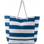 Cotton beach bag, blue (7857-05)