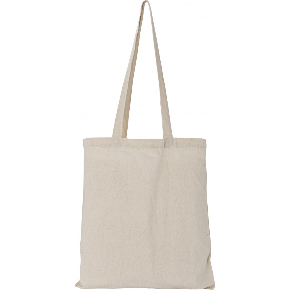 Printed Cotton carry/shopping bag, khaki (Shopping bags)