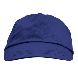 Cotton twill cap Lisa, cobalt blue (Hats)