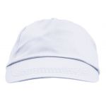 Cotton twill cap Lisa, white (9128-02CD)