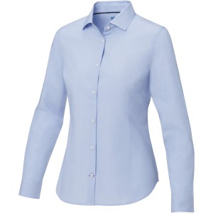 Cuprite long sleeve women's  organic shirt, Light blue (shirt)