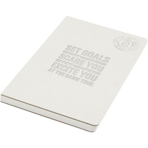 Dairy Dream A5 size reference spineless notebook, Off white (Notebooks)