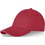 Darton 6 panel sandwich cap, Red