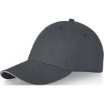 Darton 6 panel sandwich cap, Storm grey (38679890)