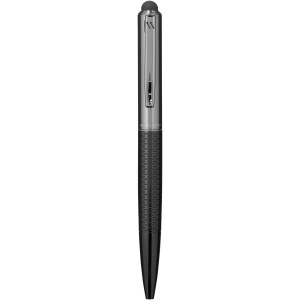 Dash stylus ballpoint pen, solid black (Metallic pen)