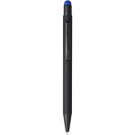 Dax rubber stylus ballpoint pen, Black, royal (10741701)