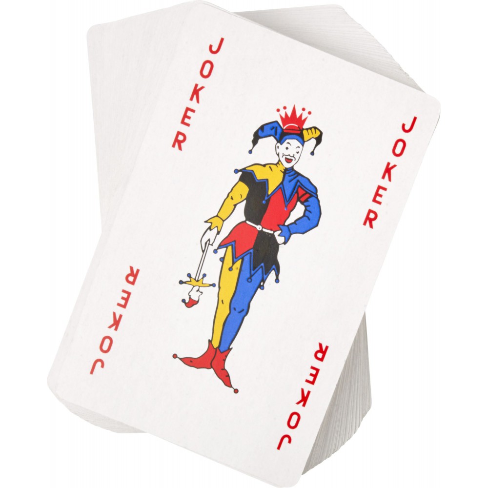 Printed Deck of cards, red (Games) Reklámajándék.hu Ltd.
