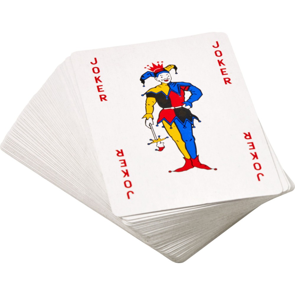 Printed Deck of cards, red (Games) Reklámajándék.hu Ltd.