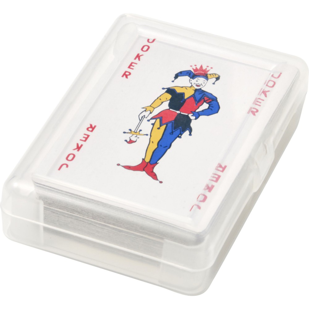 Printed Deck of cards, red (Games) Reklámajándék.hu Ltd.