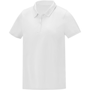 Deimos short sleeve women's cool fit polo, White (Polo short, mixed fiber, synthetic)