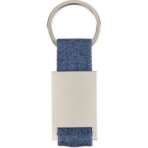 Denim keychain Ori, blue