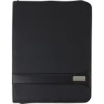 A4 PVC Zipped folder. Byron, black