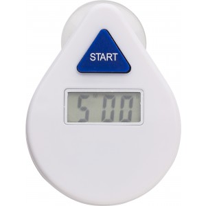ABS digital shower timer Kendrick, white