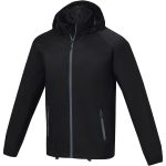 Dinlas men's lightweight jacket, Solid black, L (38329903)