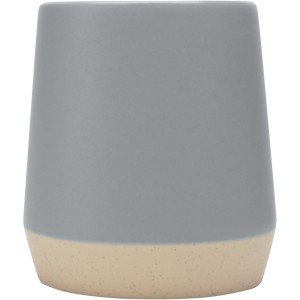 Dolce 300 ml ceramic mug with matt finish, Grey (Mugs)