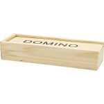 Domino game in a wooden box, no colour (2546-11CD)