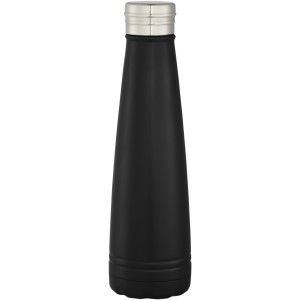 Duke 500 ml copper vacuum insulated sport bottle, solid black (Thermos)