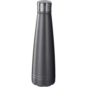 Duke 500 ml copper vacuum insulated sport bottle, Grey