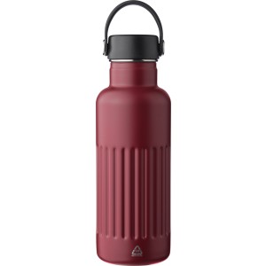 Recycled stainless steel double-walled drinking bottle (500 