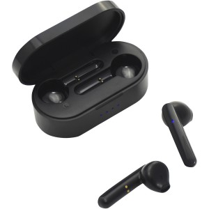 Prixton TWS157 earbuds, Solid black (Earphones, headphones)
