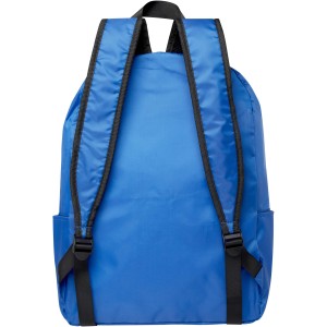 EcoFold RPET foldable backpack 15L, Royal blue (Backpacks)