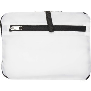 EcoFold RPET foldable backpack 15L, White (Backpacks)