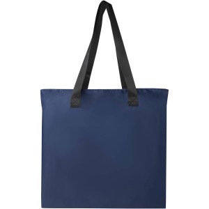 EcoFold RPET foldable tote bag 16L, Navy (Shopping bags)