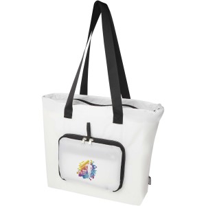 EcoFold RPET foldable tote bag 16L, White (Shopping bags)