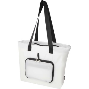 EcoFold RPET foldable tote bag 16L, White (Shopping bags)