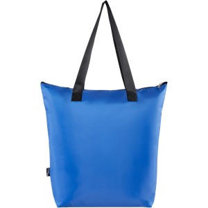 EcoFold RPET foldable tote cooler bag 15L, Royal blue (Cooler bags)