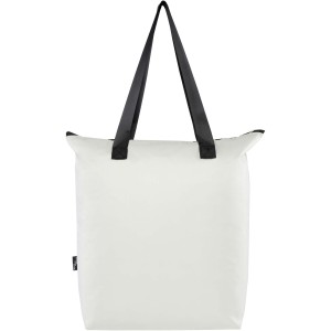 EcoFold RPET foldable tote cooler bag 15L, Sandstone (Cooler bags)