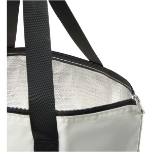 EcoFold RPET foldable tote cooler bag 15L, Sandstone (Cooler bags)