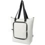 EcoFold RPET foldable tote cooler bag 15L, Sandstone