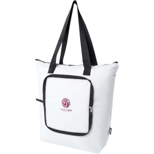 EcoFold RPET foldable tote cooler bag 15L, White (Cooler bags)
