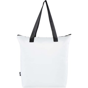 EcoFold RPET foldable tote cooler bag 15L, White (Cooler bags)