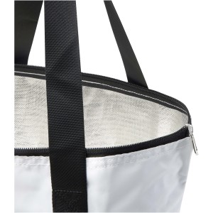 EcoFold RPET foldable tote cooler bag 15L, White (Cooler bags)
