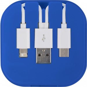 ABS cable set Jonas, cobalt blue (Eletronics cables, adapters)