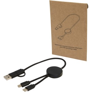 Citala 5-in-1 recycled plastic 30 cm data sync and 27W fast