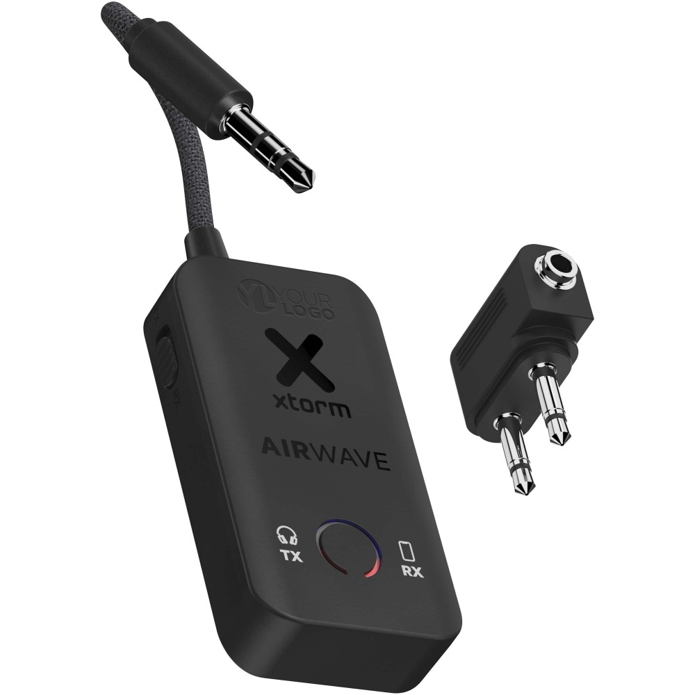 Xtorm XAWBT01 AirWave wireless audio adapter, Solid black (Eletronics cables, adapters)